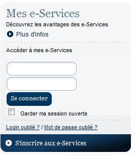 comment s'inscrire au e-services belgacom
